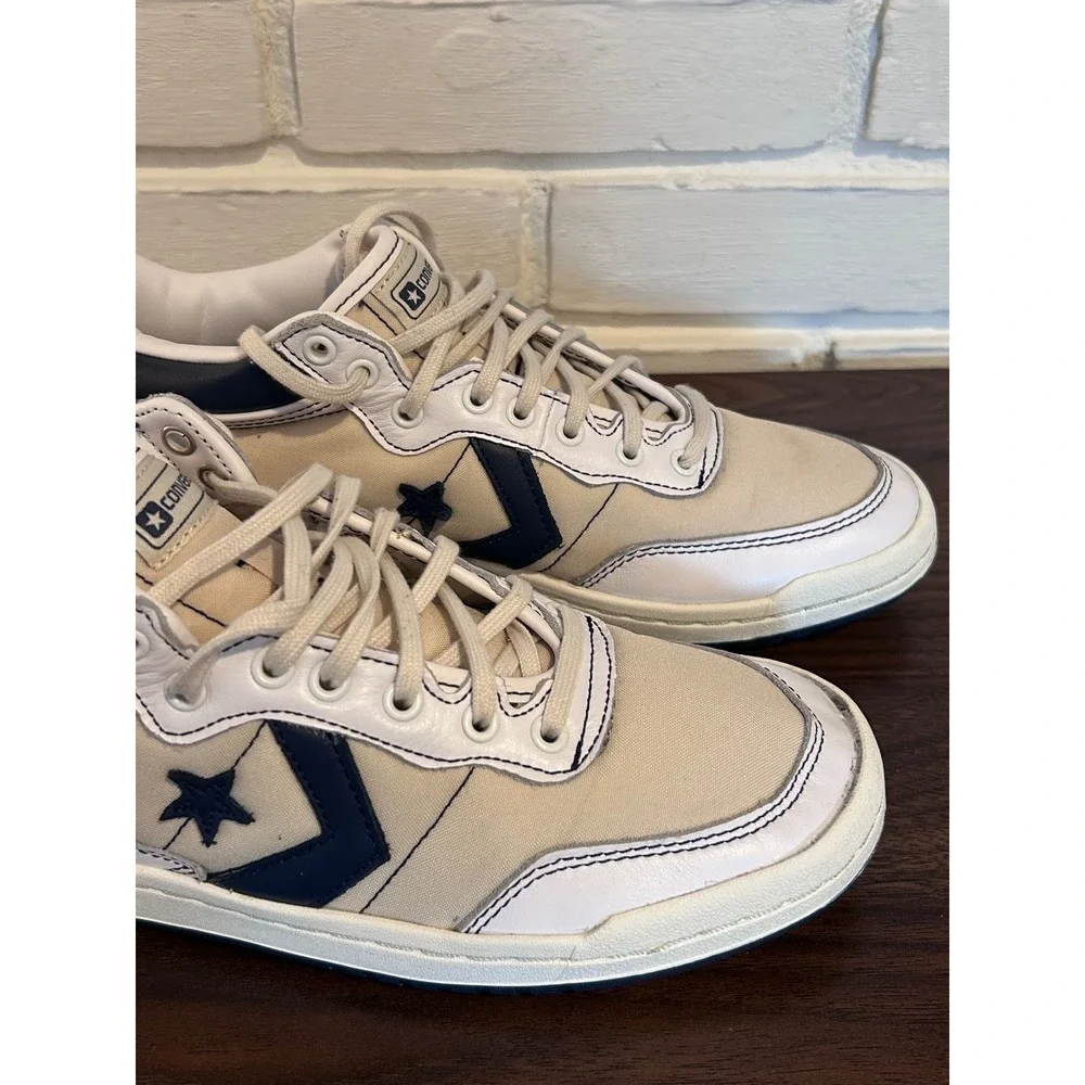 Converse Fastbreak Pro Mid Egret Navy Gold Rose A01703C Mens 6.5 Womens 8 Skater